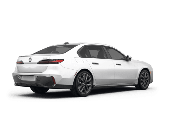 BMW 7 Series  - Back view BMW 7 Series  - Back view