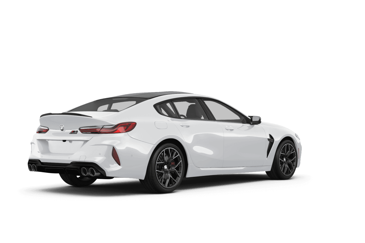 BMW M8  - Back view BMW M8  - Back view