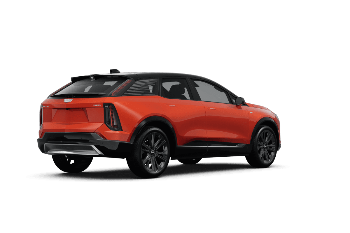 Cadillac OPTIQ  - Back view Cadillac OPTIQ  - Back view