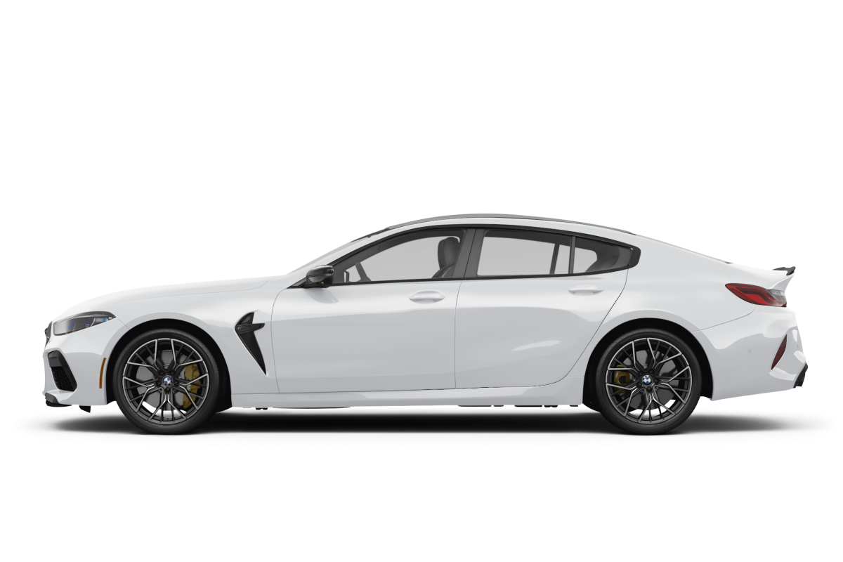 BMW M8 - Side view BMW M8 - Side view