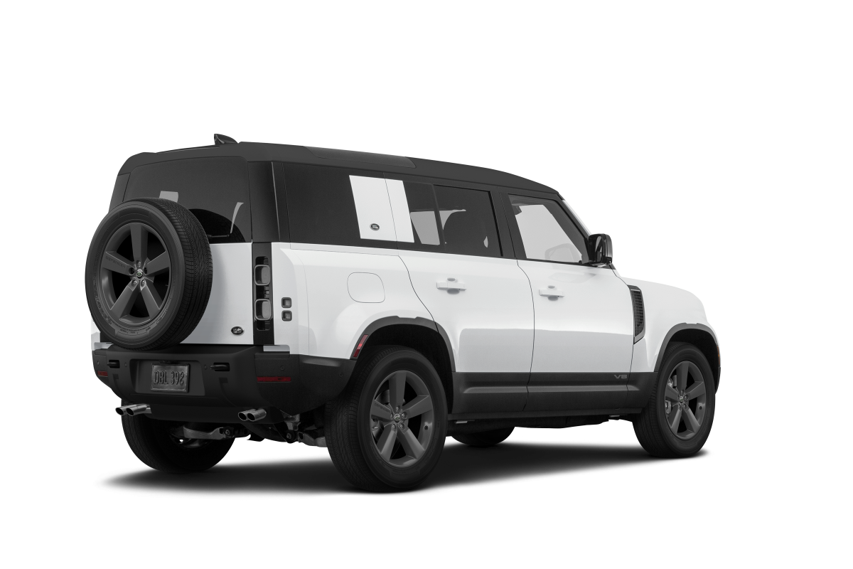 Land Rover Defender - Back view Land Rover Defender - Back view