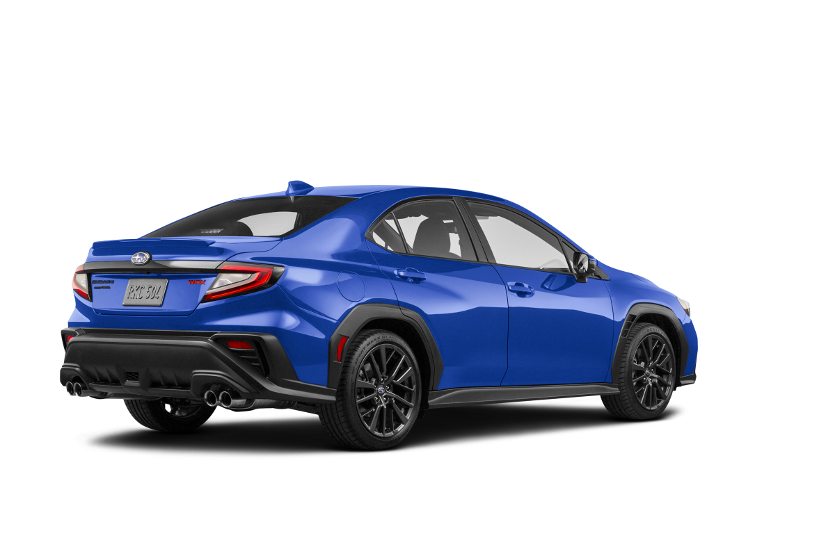 Subaru WRX - Back view Subaru WRX - Back view