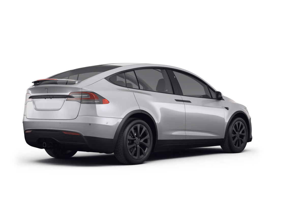 Tesla Model X - Back view Tesla Model X - Back view